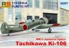RS Models 92297 Tachikawa Ki-106 1/72